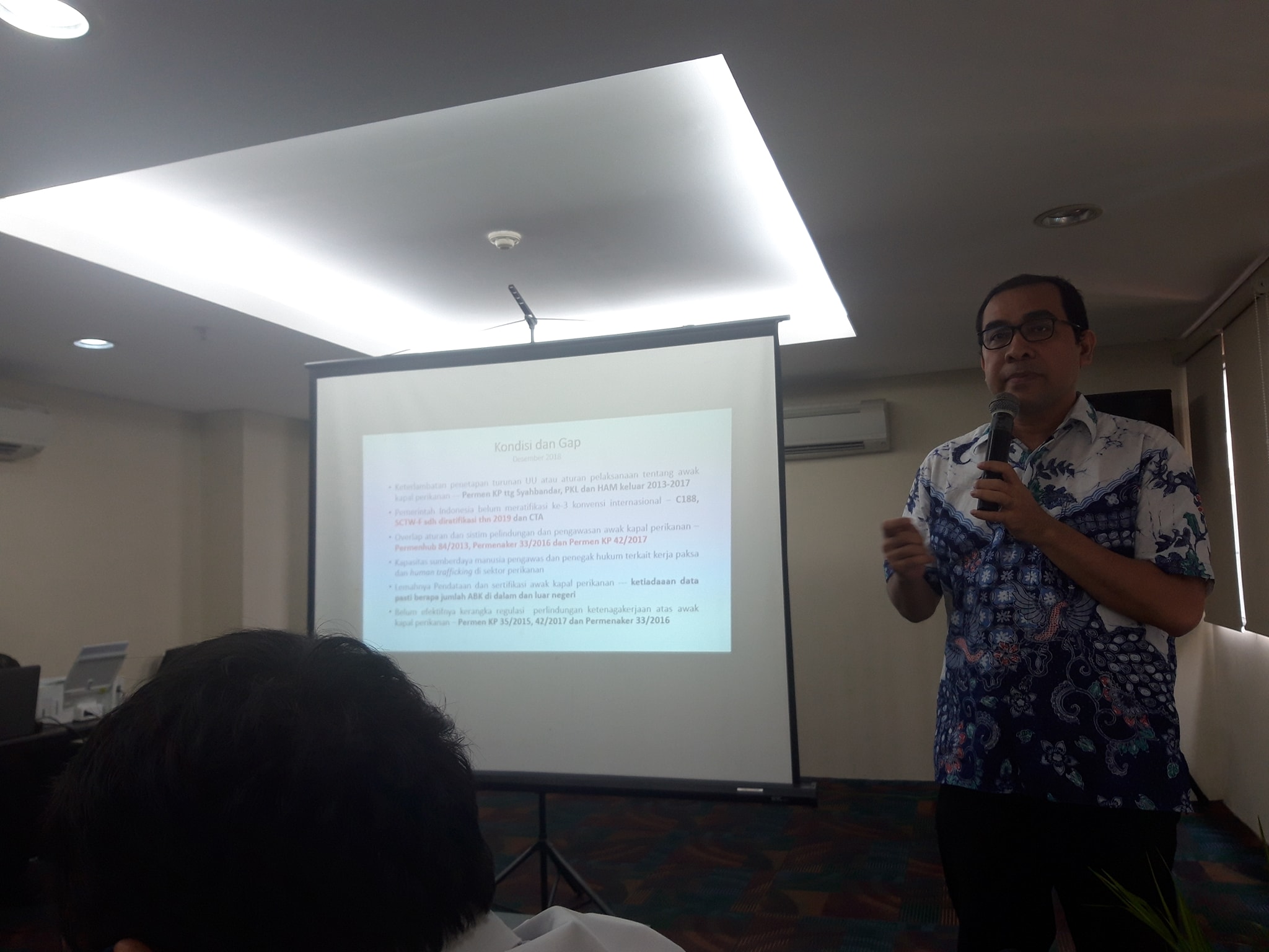 Rapat Evaluasi Pelaksanaan Program Kerja Tim Perlindungan Awak Kapal Perikanan (PAKP)