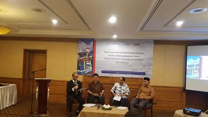 Launching of the research and recommendation on Employment Conditions in Indonesian Fishing & Seafood Processing Industry